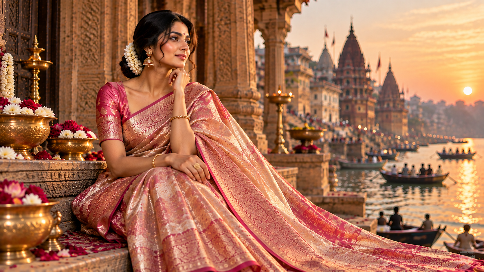 Longline Contoured Saree Camisole